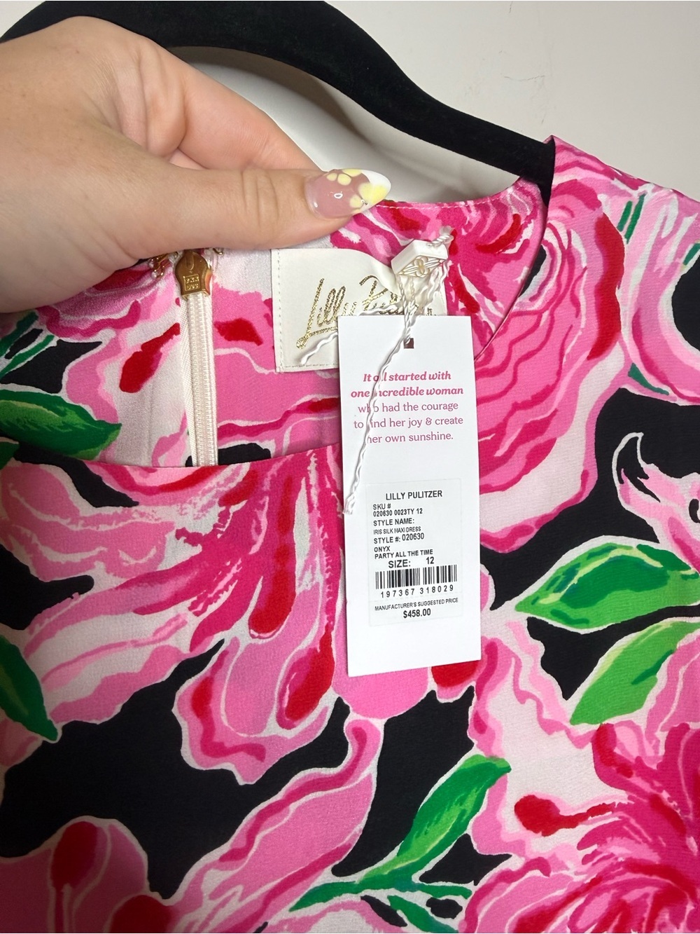 Lilly Pulitzer Iris Silk Maxi Dress - Picture 4 of 7